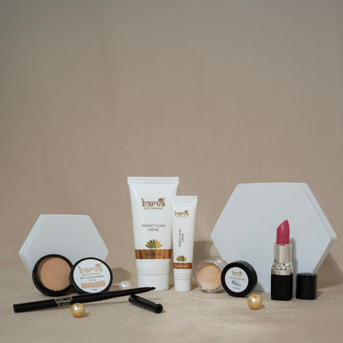 Complete Makeover | bb cream, foundation, lipstick, kajal, highlighter | ghee-enriched makeup